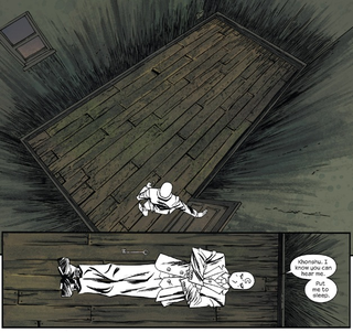Illustration for article titled Ellis, Shalvey, and Bellaire bring superhero psychedelia to Moon Knight #4